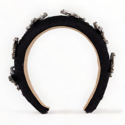 Black padded headbands for children by sienna Likes to Party