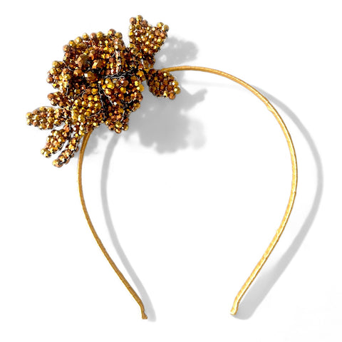 Designer Girls Gold Headband