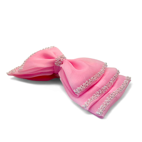 Designer Girls Pink Hair Bows