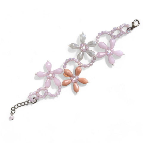 The Blossom Flower Girls Crystal Bracelet