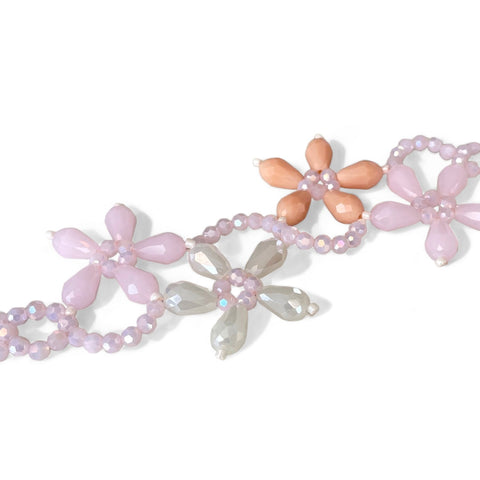 The Blossom Flower Girls Crystal Bracelet