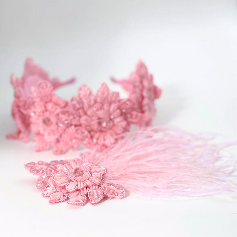 Best pink hair clips designer for girls