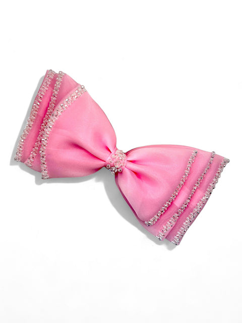 Kids pink hair bows