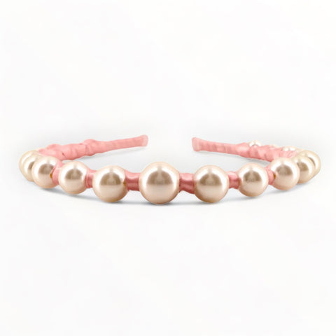Best statement pearl headband for girls - Sienna Likes to Party