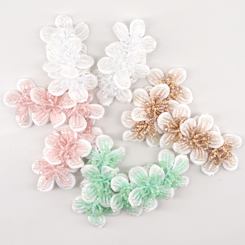 Luxury Baby Girl Hair Clip Sets with Flowers