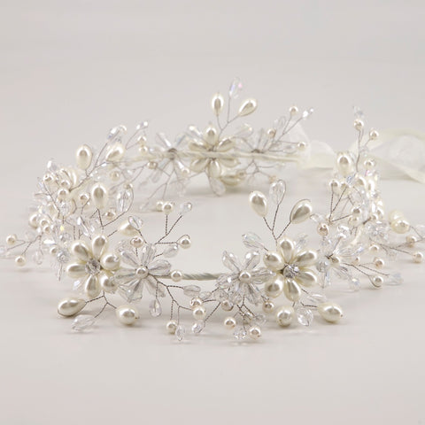 Buy Designer handmade flower crowns for weddings by Sienna Likes to Party