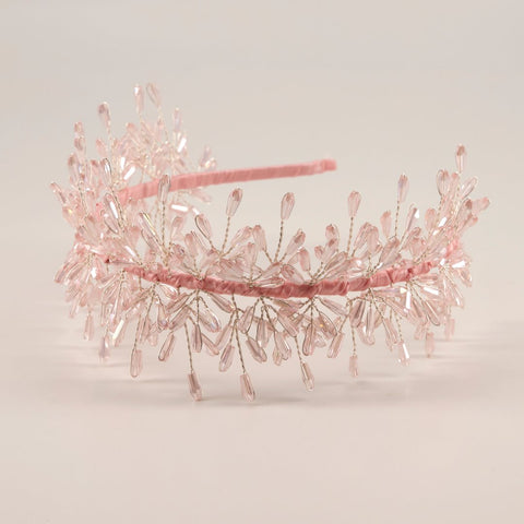 Best luxury handmade girls pink hair accessories