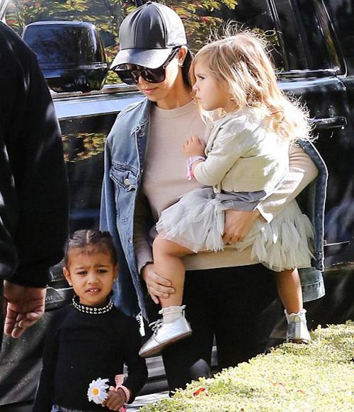 Celebrity Spotlight: Penelope and North West out wearing Jacques & Sienna