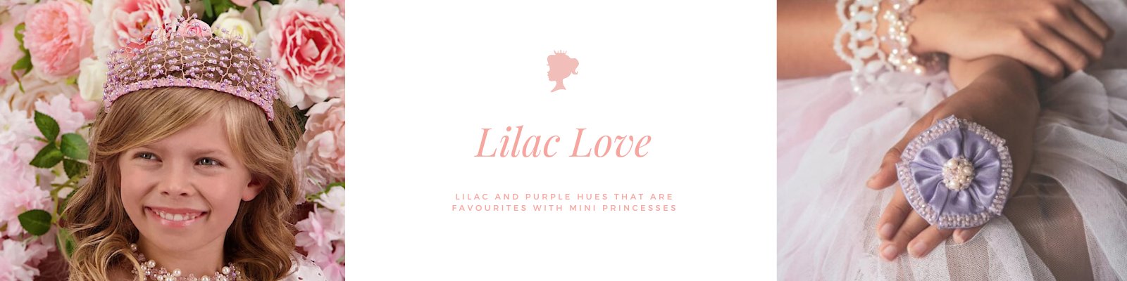 Buy Best handmade lilac kids fashion accessories