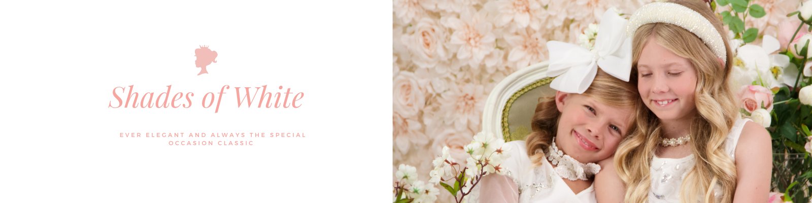 Luxury White Designer Hair Accessories for Kids | Designer Hair Bows - Sienna Likes to Party