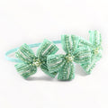 Luxury Childrens hair Accessories - mint green