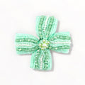 Girls Hair Clips in Mint Green - Bows