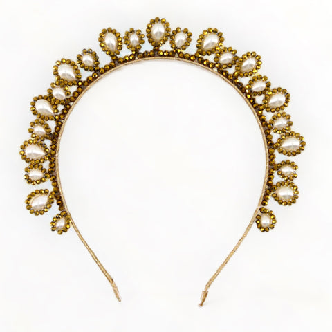 Girls Gold Tiara