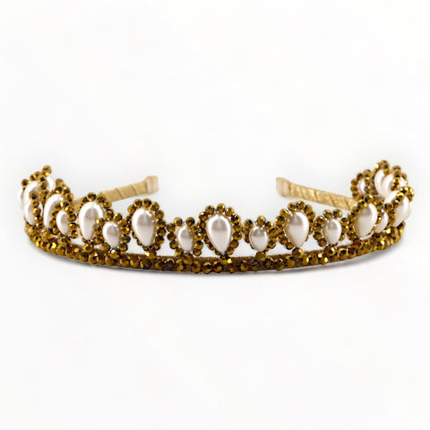 The Carita Girls Gold Tiara