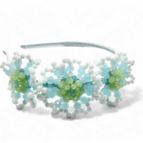 Designer kids hair accessories - mint green