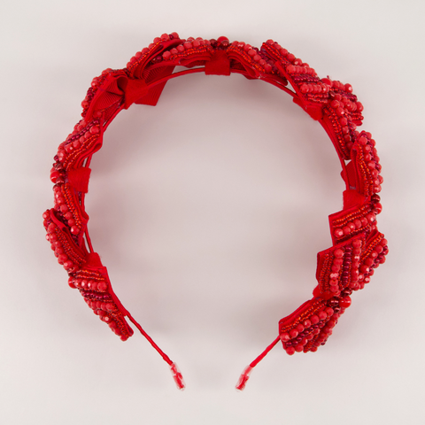 Luxury Girls Red Hair Accessories