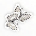 The Wings of Love Silver Butterfly Hair Clip