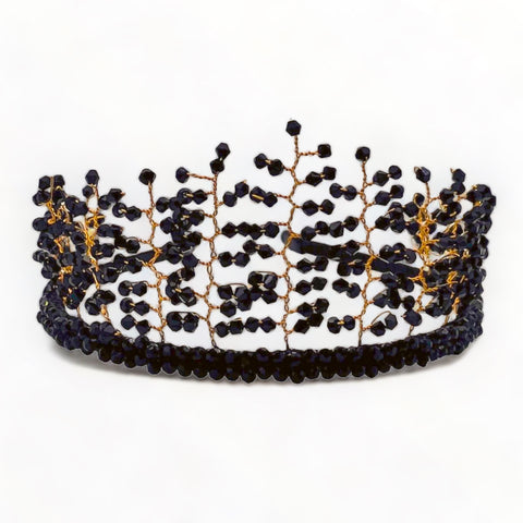 Best Girls Black Crystal Tiara