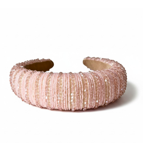 Designer Girls Pink Headband - handmade by Sienna Likes to Party