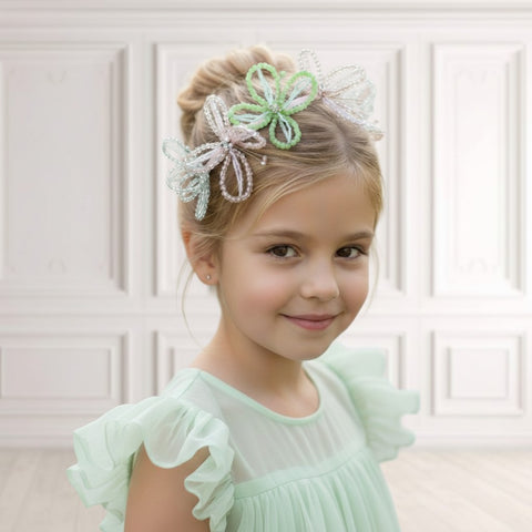 Designer Girls Crystal Butterfly Headband - The Fidelia