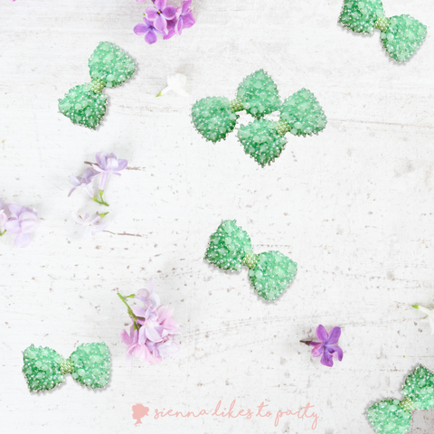 The Stargazer Childs Luxury Crystal Bow Clip