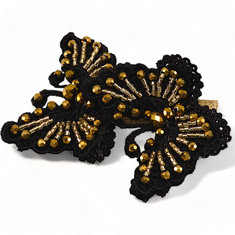 Best designer girls gold hair accessories