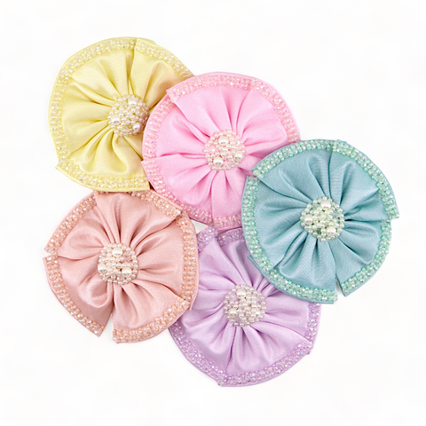 Luxury pastel childrens hair accessories