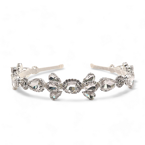 The Cynthia Girls Diamante Tiara Headband