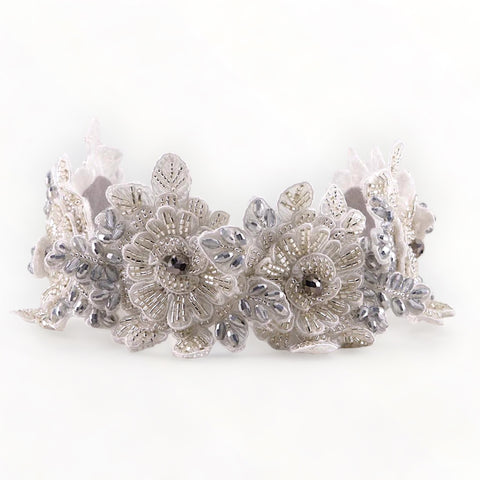 Luxury Girls Silver Hair Accessories by Sienna Likes to Party
