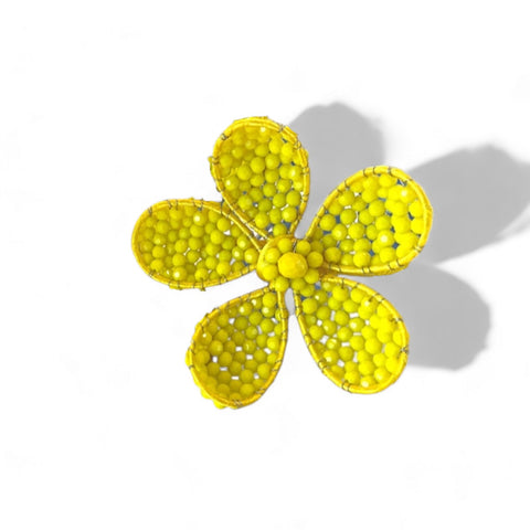 Girls Yellow hair clips