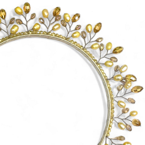 The Bryony Kids Crystal & Pearl Tiara