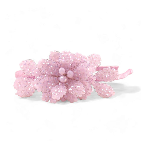 Buy best designer childs headband - pink crystal