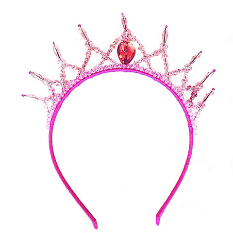 The Royalty girls pink princess crown