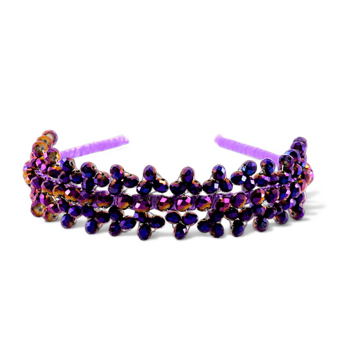 Designer girls hair accessories - purple