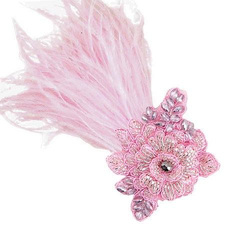The Designer Lotus Girls Pink Hair Clip