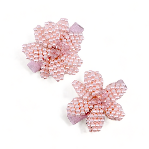 The Angelette Flower Hair Clip Set