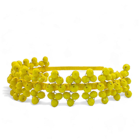 yellow hair bands for little girls