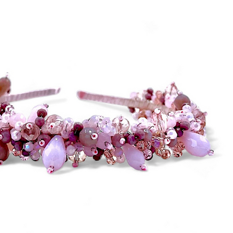 Best purple crystal hair accessories for children