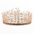 Most beautiful blush crystal crown 