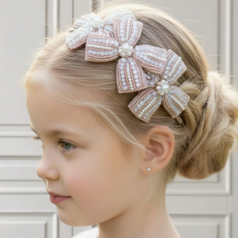 The Jolie Luxury Bow Headband for Kids
