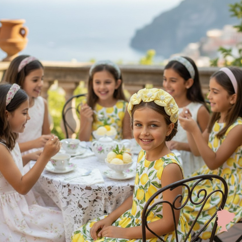 elegant yellow flower crown for girls special occasions and holidays