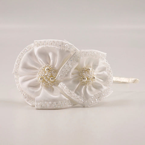 Designer Ivory Hair Accessories for Kids