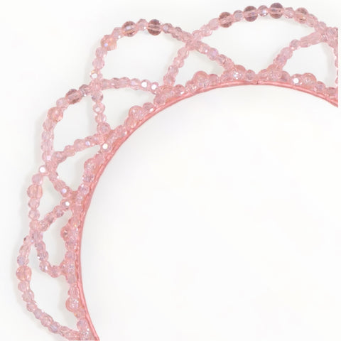 Best Girls Pink Crystal Crown