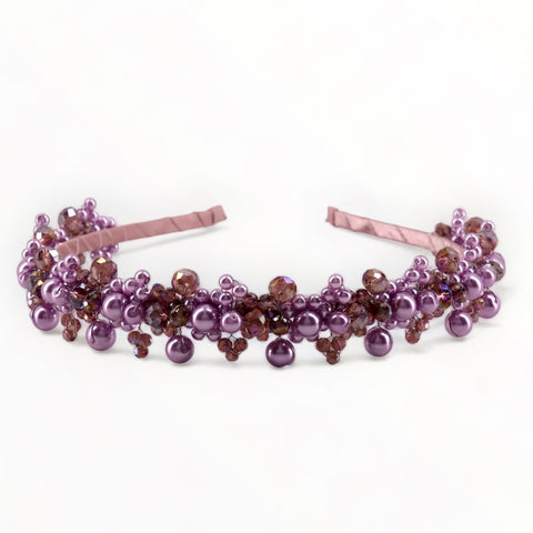 Best luxury handmade purple headbands by Sienna Likes to Party