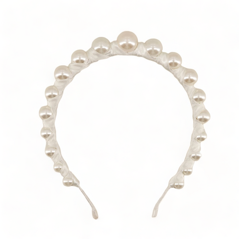 Childrens white hair accessories