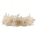 The Mila Flowers with Pearls & Crystals Headband