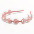 Best pink crystal headband - children