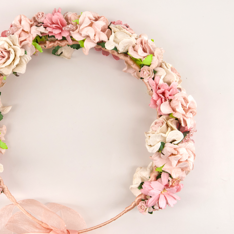 Designer Baby Girl Hair Wreath