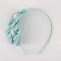 Designer Childrens Soft Green hair Accessories - Sienna Likes to Party