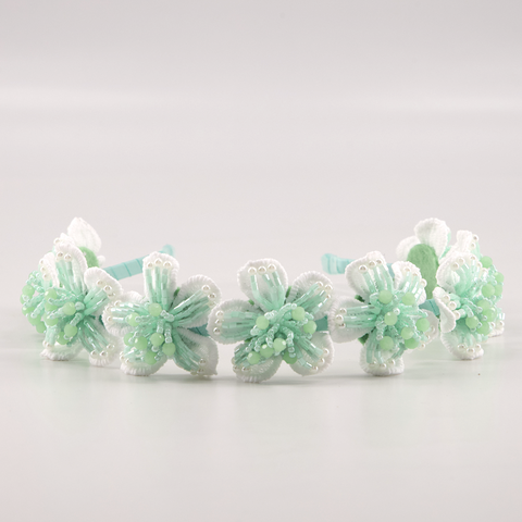 Designer Girls Mint Green handmade hair accessories